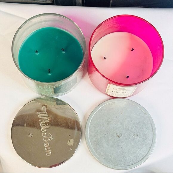 Cactus Blossom 3-Wick Candles, Used - Picture 2 of 3